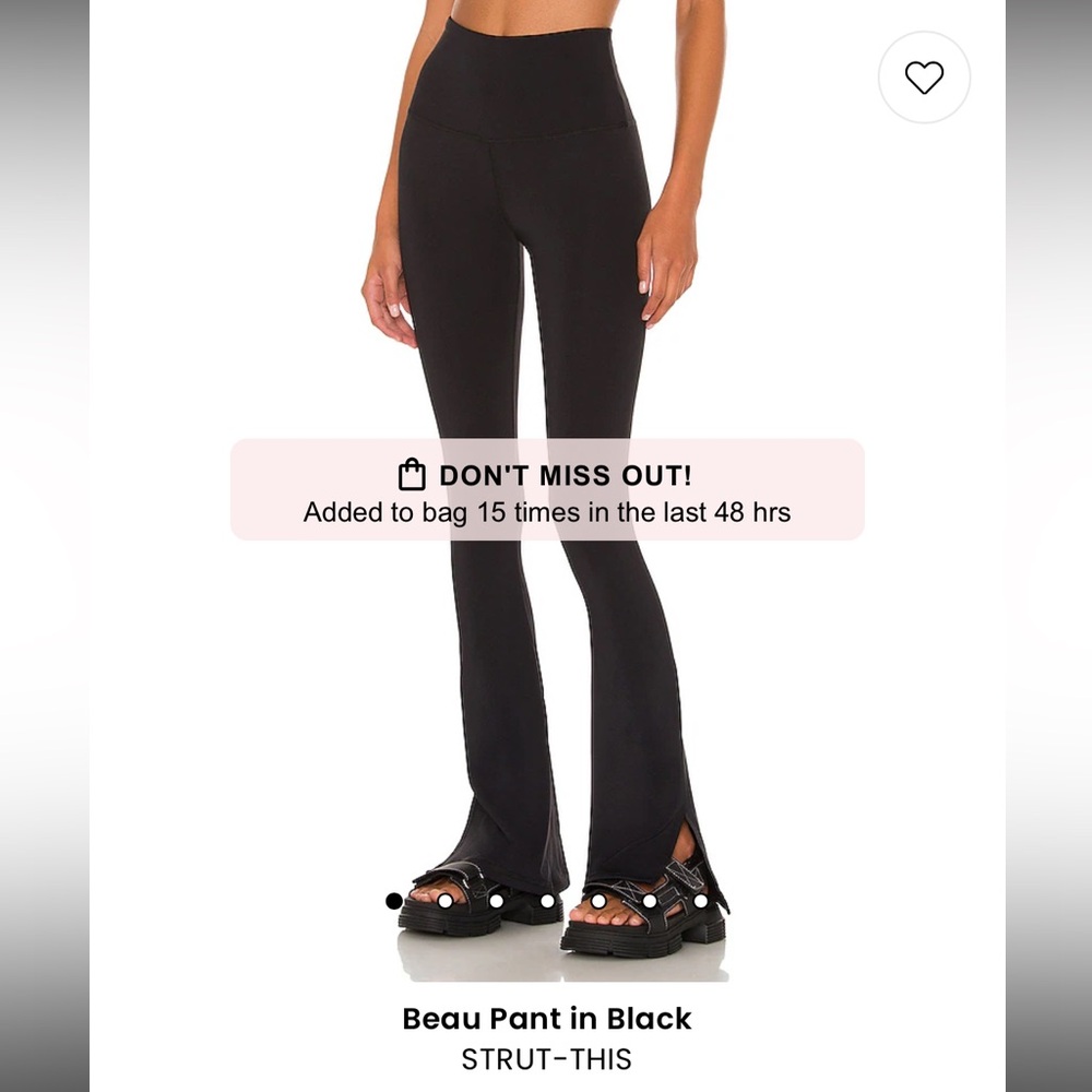 Strut this beau leggings split hem flare REVOLVE BNWT
